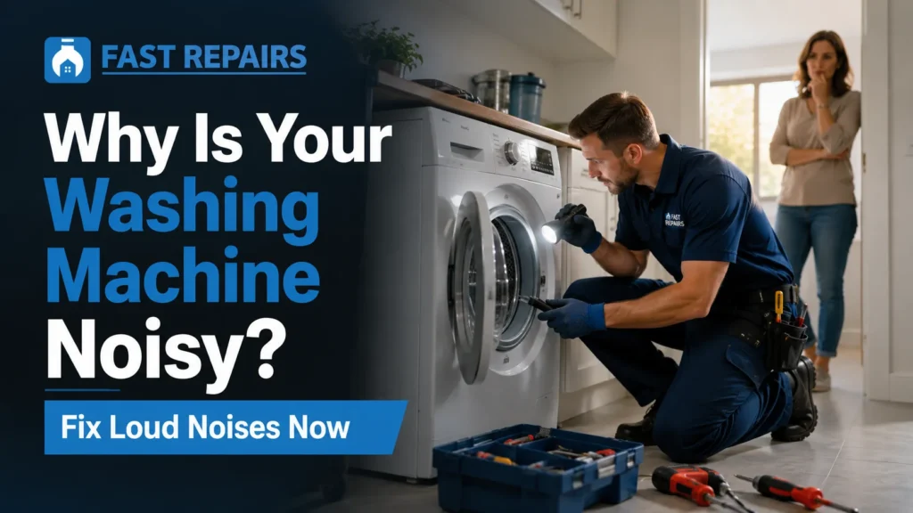 Why Is Your Washing Machine Noisy? Fix Loud Noises Now