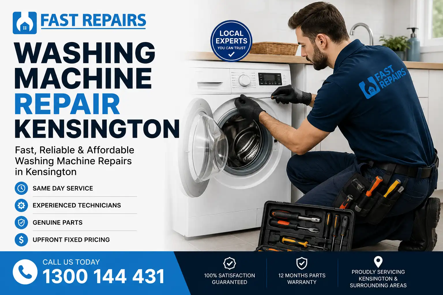 Washing Machine Repair Kensington Technician