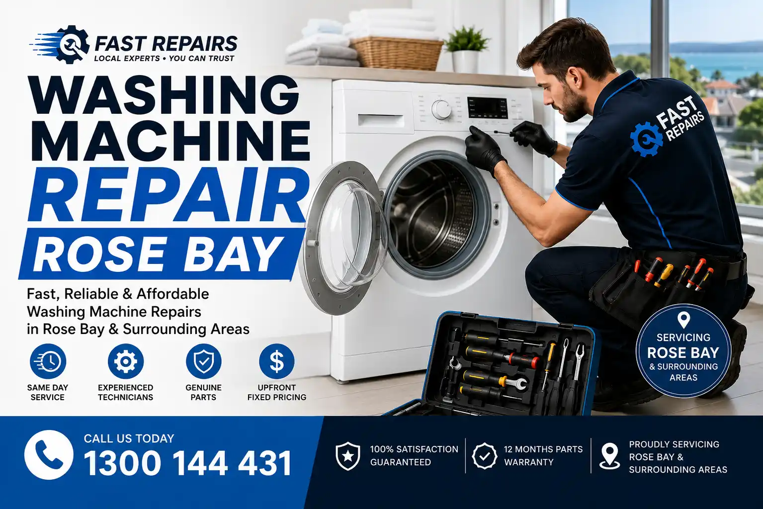 Washing Machine Repair Rose Bay Sydney Technician
