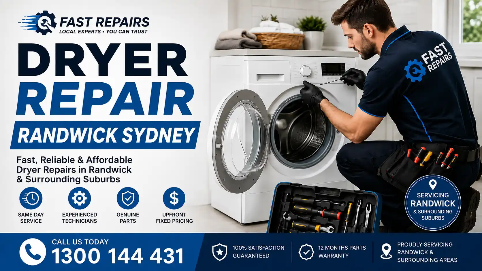 Dryer Repair Randwick Sydney Technician