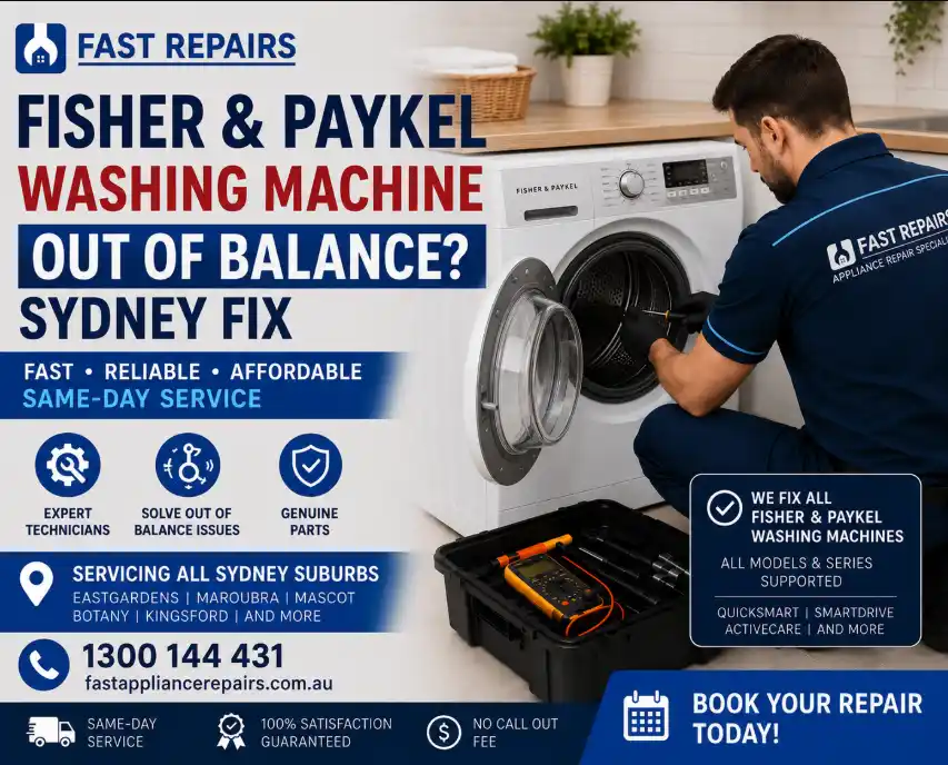 Fisher & Paykel Out of Balance Repair Sydney