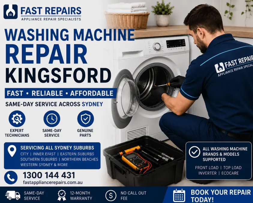 Washing Machine Repair Kingsford Technician