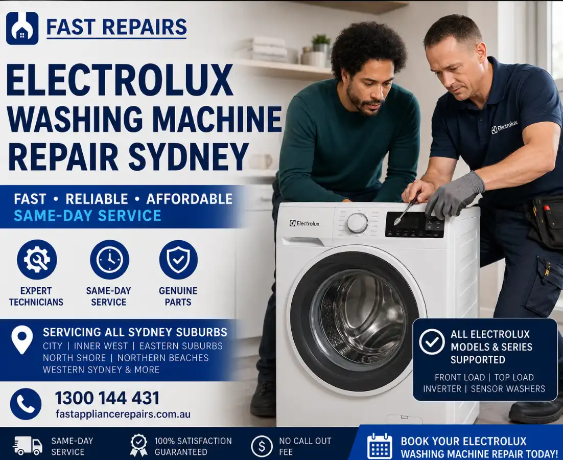 Electrolux Washing Machine Repair Sydney Technician