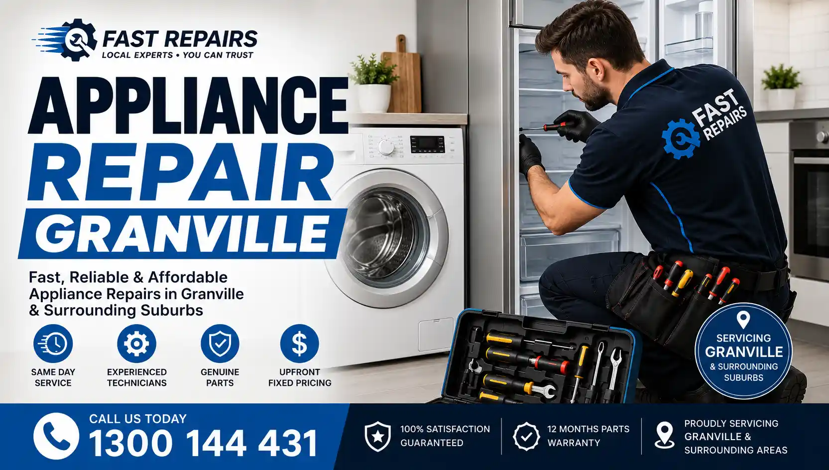 Appliance Repairs Granville Sydney Technician