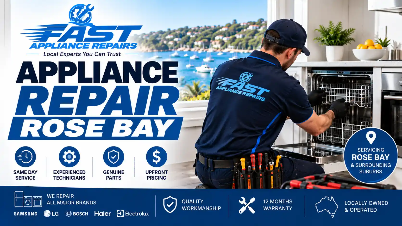 Appliance Repair Rose Bay Technician Servicing Home Appliance